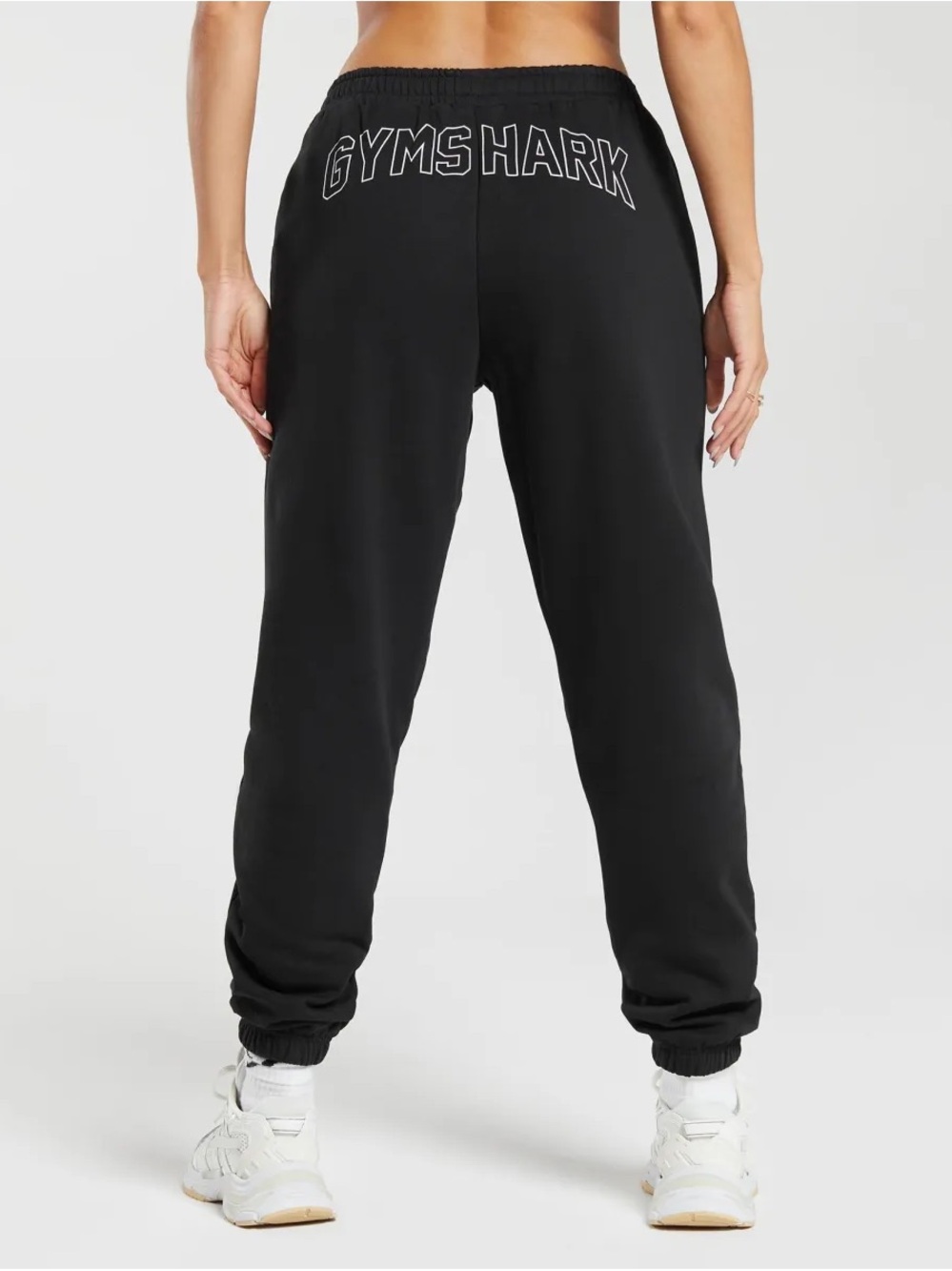 Gymshark Black Athletic Logo Shorts - Picture 2 of 6